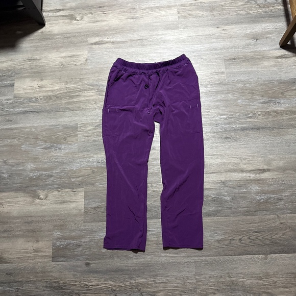 Scrubstar Performance Women’s Antimicrobial Drawstring Cargo Straight Leg Scrub - Picture 1 of 3